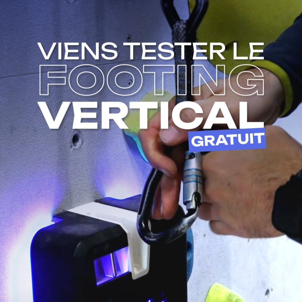 Viens tester le Footing Vertical : gratuit !