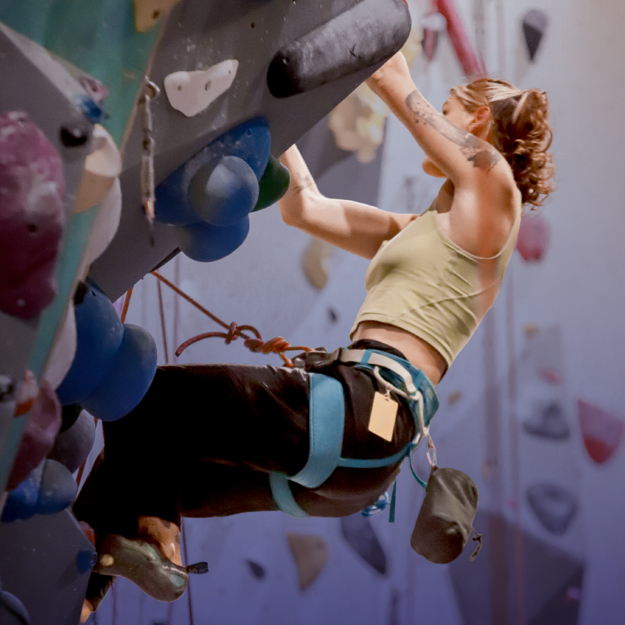 Grimpeuse de Climb Up Brest