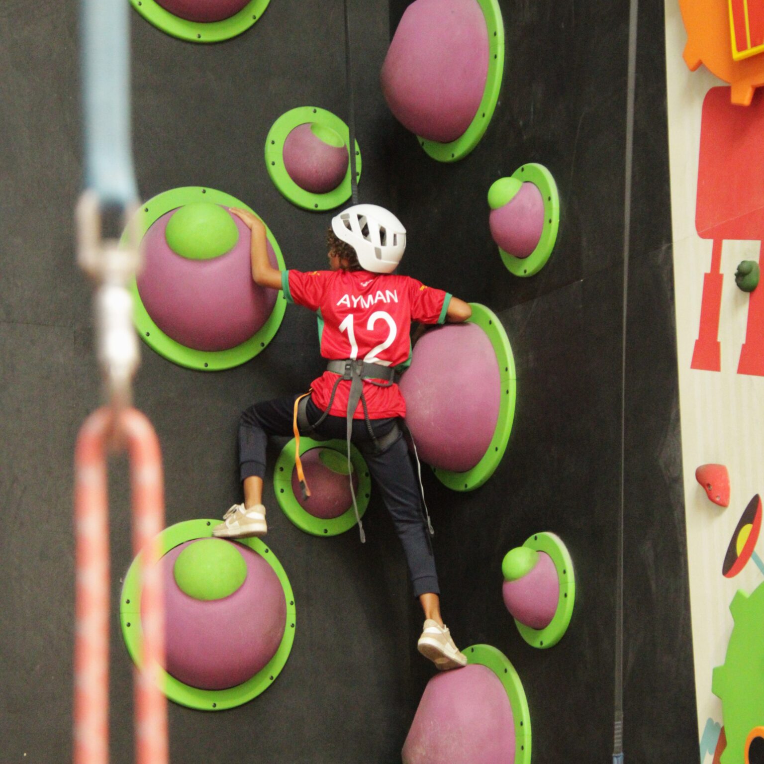 Enfant au Fun Climbing